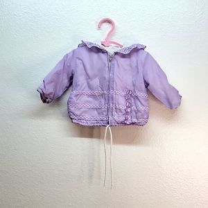 Vintage Baby Girl Windbreaker Jacket
